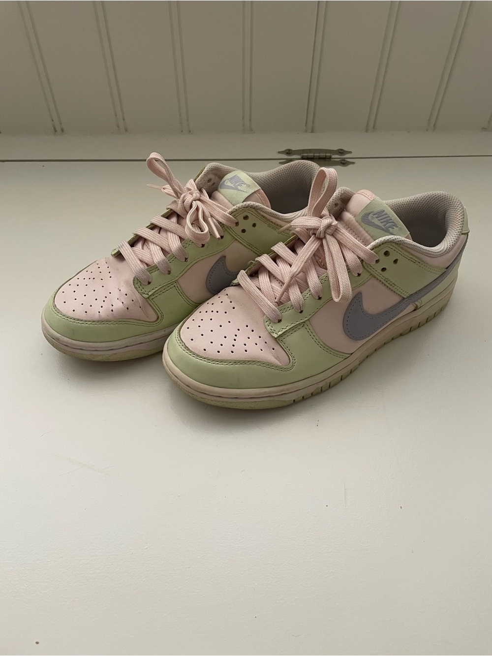 Nike Low Top Sneakers in Pastel Pink, Mint & Lavender